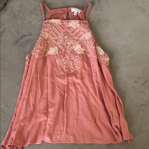 Floral tank. Worn once!